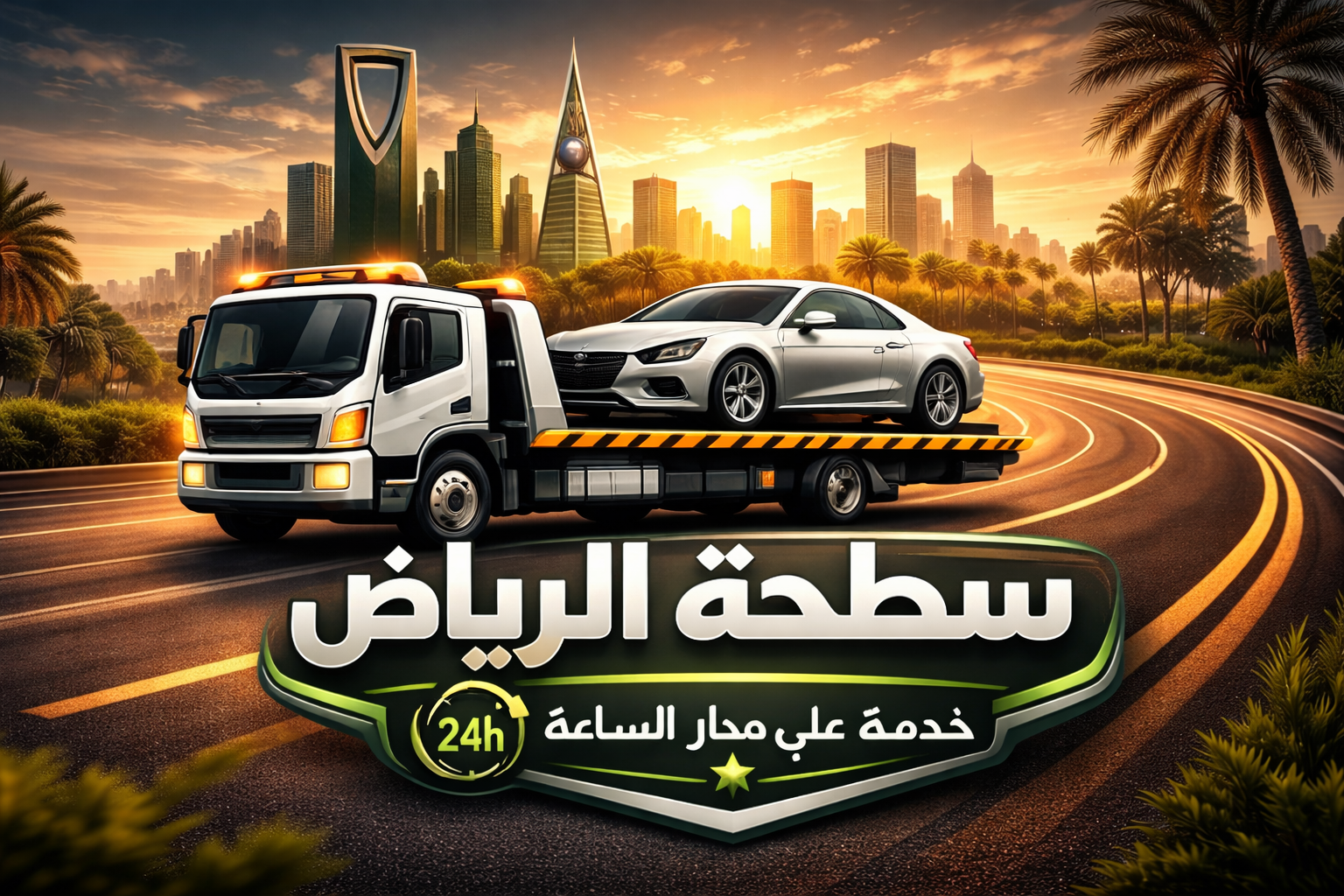 سطحة الرياض - خدمة على مدار الساعة